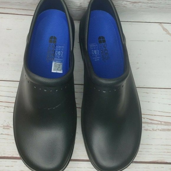 Shoes for Crews Cobalt Slip Resistant Work Clogs 8 - Picture 10 of 10
